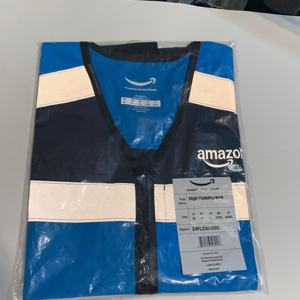 Amazon Driver high visibility vest